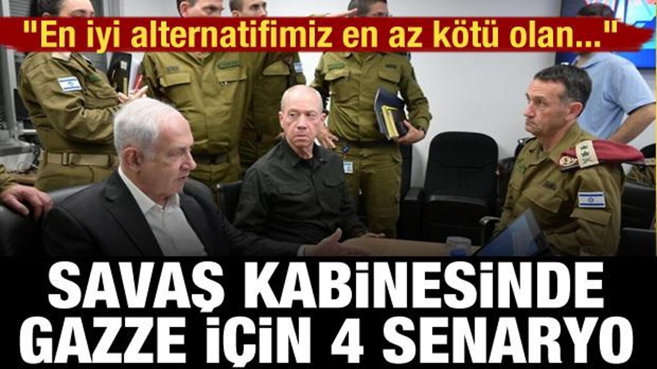 İsrail G&uuml;venlik Kabinesi'ni kızdıran &ouml;neri: Gazze'yi Filistinliler y&ouml;netsin