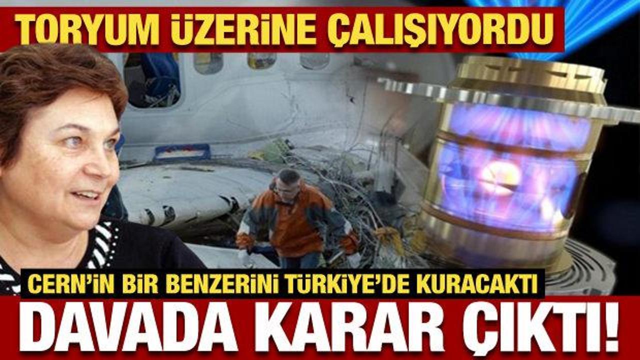 Toryum üzerine çalışıyorlardı: Uçak kazası davasında karar çıktı!