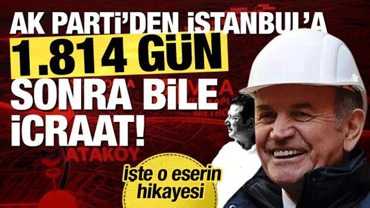 AK Parti’den İstanbul’a 5 yıl sonra bile icraat! İmamoğlu'nun açtığı metro Topbaş'ın eseri