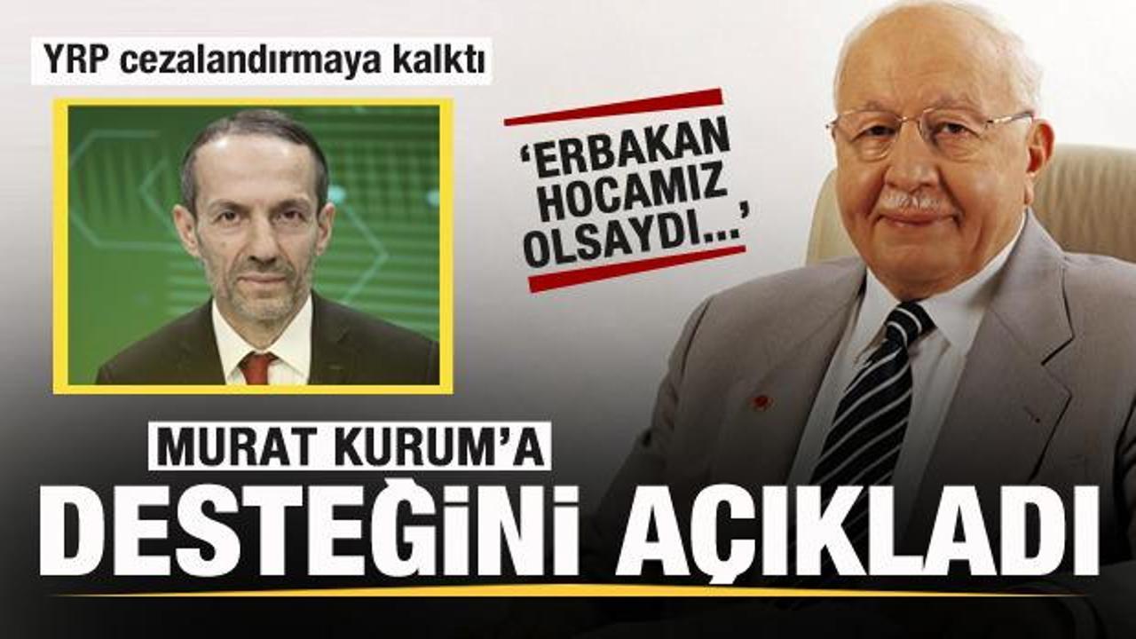 Yeniden Refahlı Akyüz'den sürpriz çıkış: Erbakan Hoca olsaydı...
