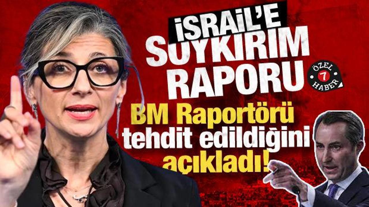 ABD Raporu reddetmişti!  BM raport&ouml;r&uuml;: &ldquo;Tehdit ediliyorum&rdquo;