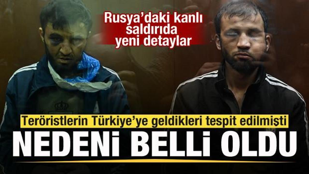 Rusya'daki saldırıda yeni detaylar! Teröristlerin neden Türkiye'ye geldiği belli oldu