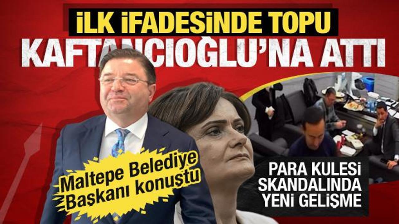 'Para sayma' görüntüleri! Maltepe Belediye Başkanı Ali Kılıç topu Kaftancıoğlu'na attı!
