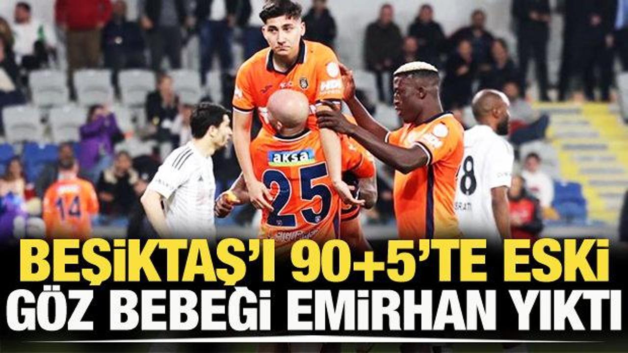 Beşiktaş'ı 90+5'te eski göz bebeği Emirhan İlkhan yıktı