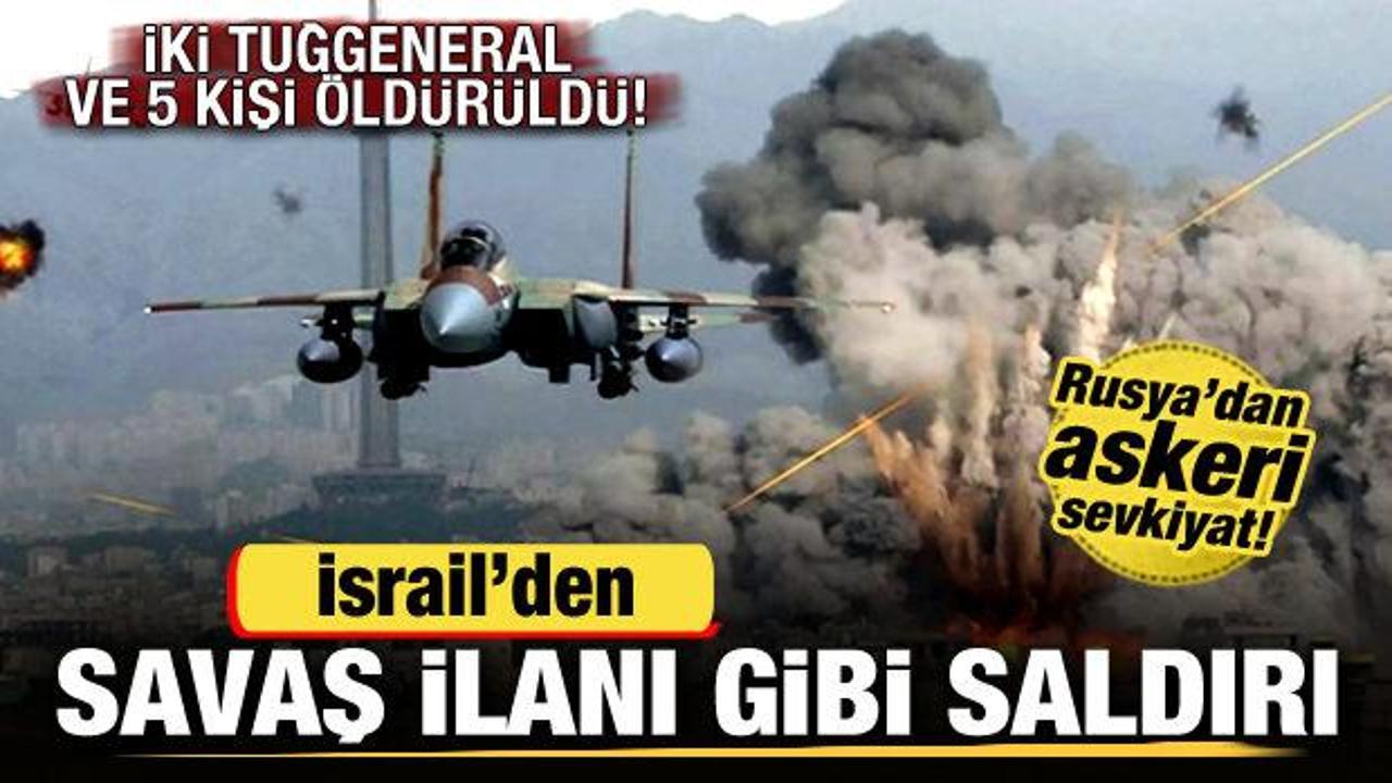 İsrail'den savaş ilanı gibi saldırı! Tuğgeneral &ouml;ld&uuml;r&uuml;ld&uuml;! İran'dan jet hızında yanıt