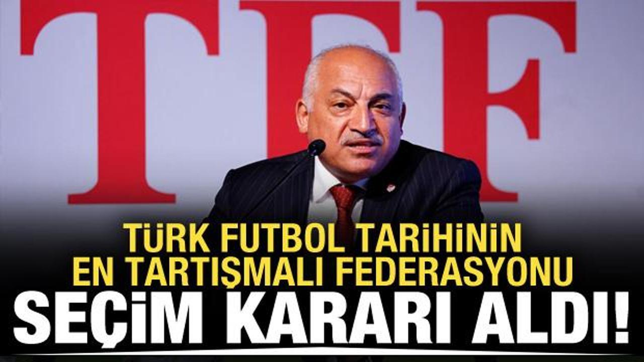 T&uuml;rk futbol tarihinin en tartışmalı federasyonu se&ccedil;ime gidiyor!