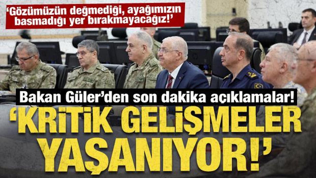 Bakan Güler Den Son Dakika Açıklamalar Kritik Gelişmeler Yaşanıyor Bakan Güler Den Son Dakika Açıklamalar Kritik Gelişmeler Yaşanıyor