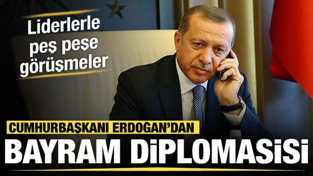 Cumhurbaşkanı Erdoğan Berdimuhammedov ile görüştü 
