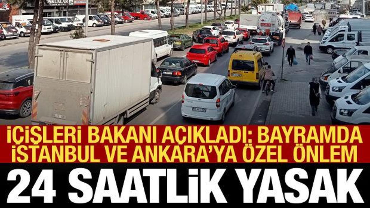 İstanbul ve Ankara'da bayram yoğunluğuna karşı özel önlem