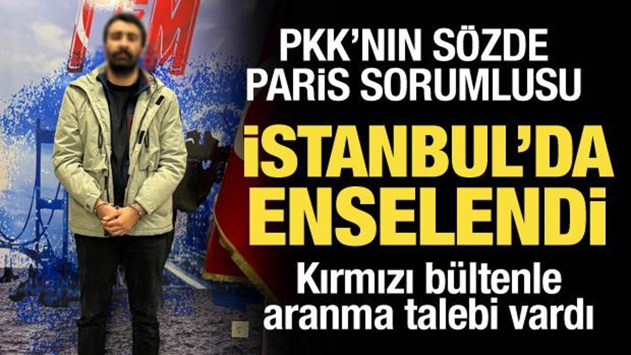 PKK/KCK'nın sözde "Paris kuzey gençlik kolu sorumlusu" yakalandı
