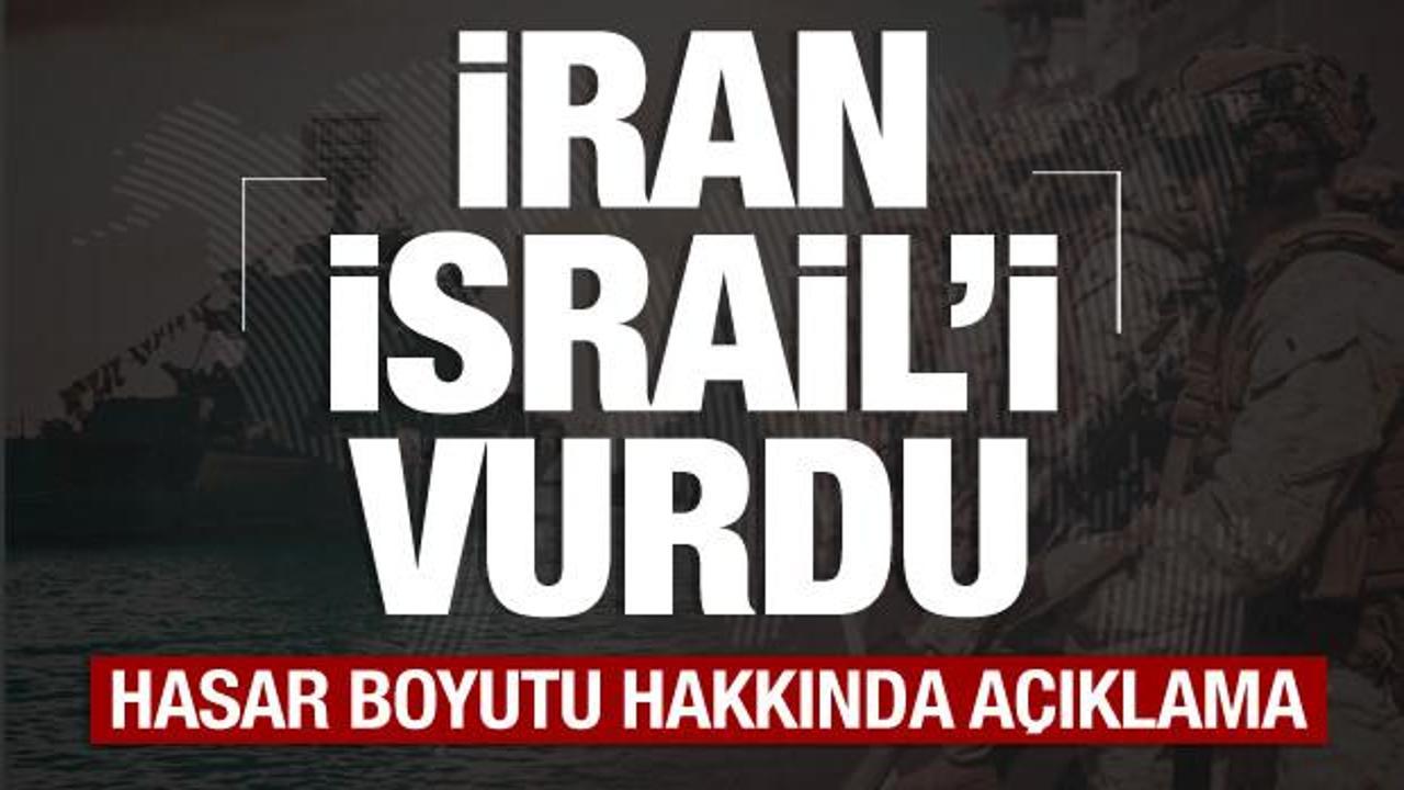 İran'dan İsrail'e İHA saldırısı! Verilen hasar hakkında İsrail'den açıklama
