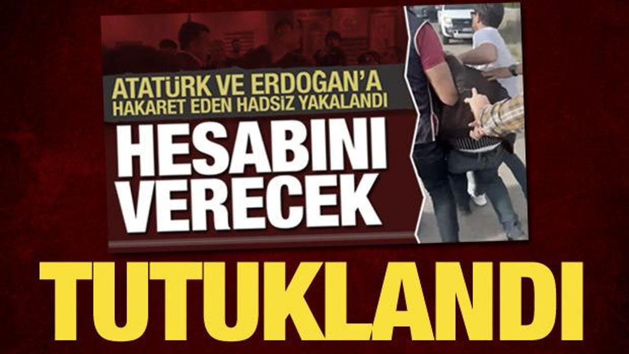 Atatürk ve Erdoğan'a hakaret eden DEM Partili tutuklandı