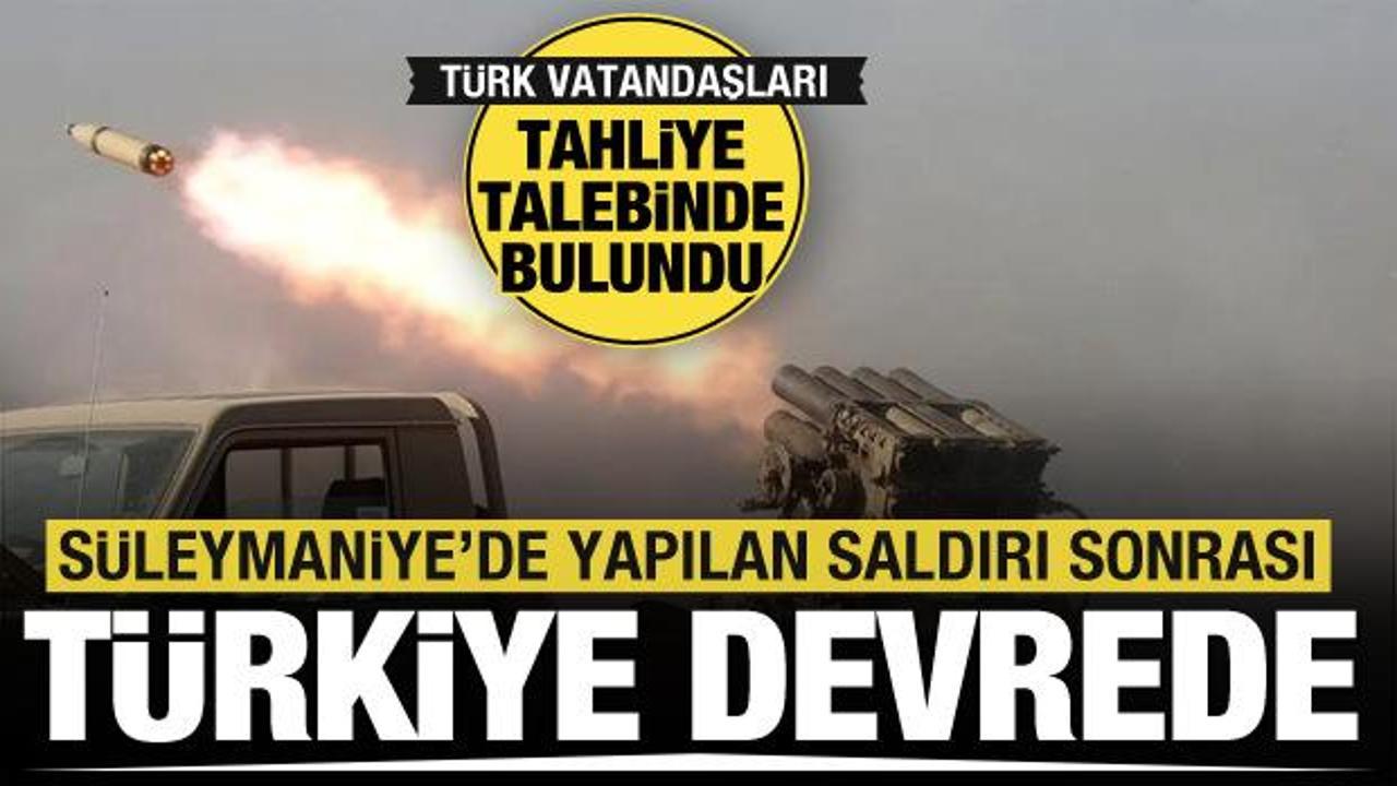 Süleymaniye'deki saldırı! Dışişleri Bakanlığı Türk vatandaşları için devreye girdi