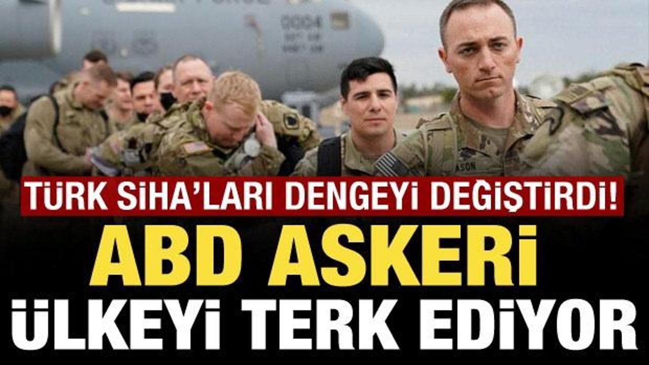 Türk SİHA'ları dengeyi değiştirdi! ABD askeri ülkeyi terk ediyor...