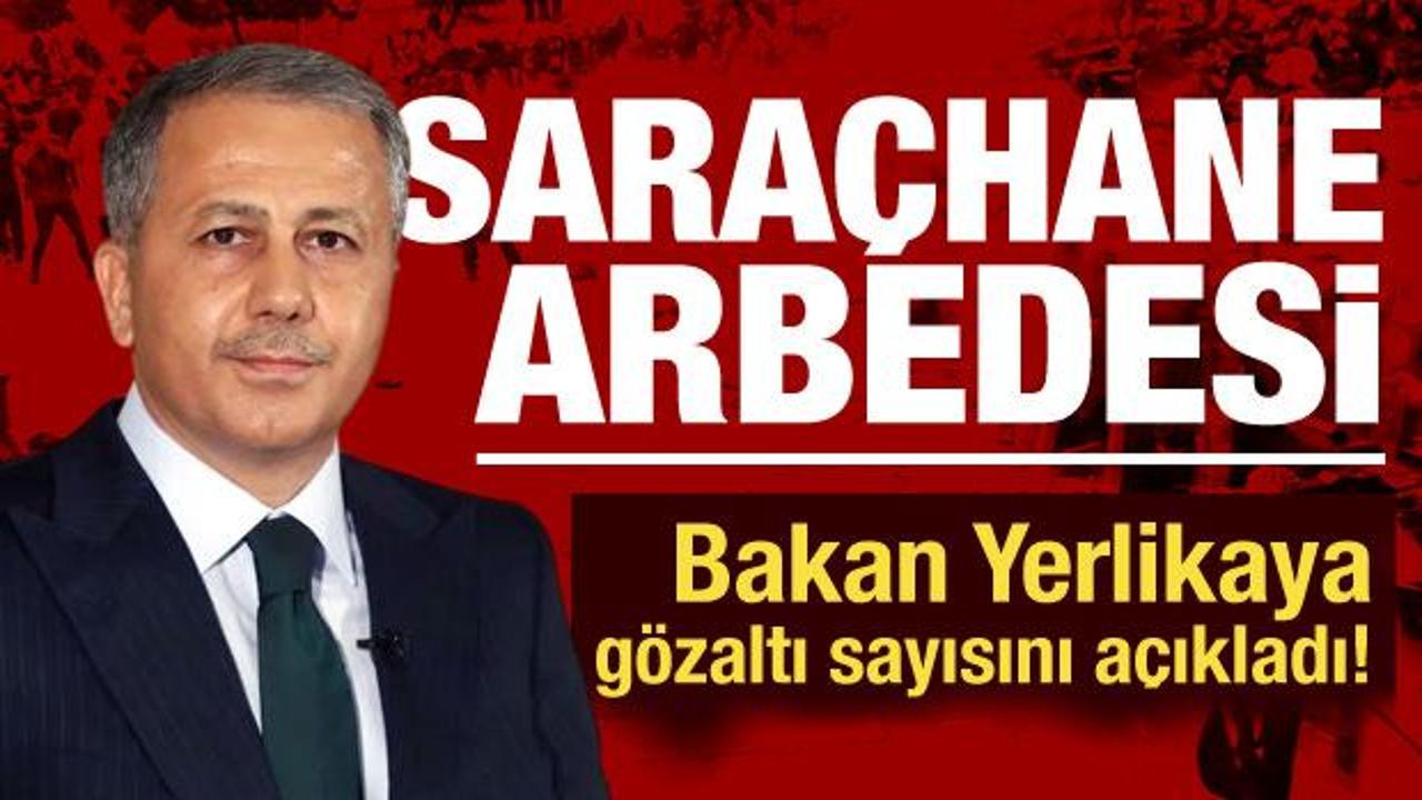 Bakan Yerlikaya: 1 Mayıs'ta 226 kişi g&ouml;zaltına alındı