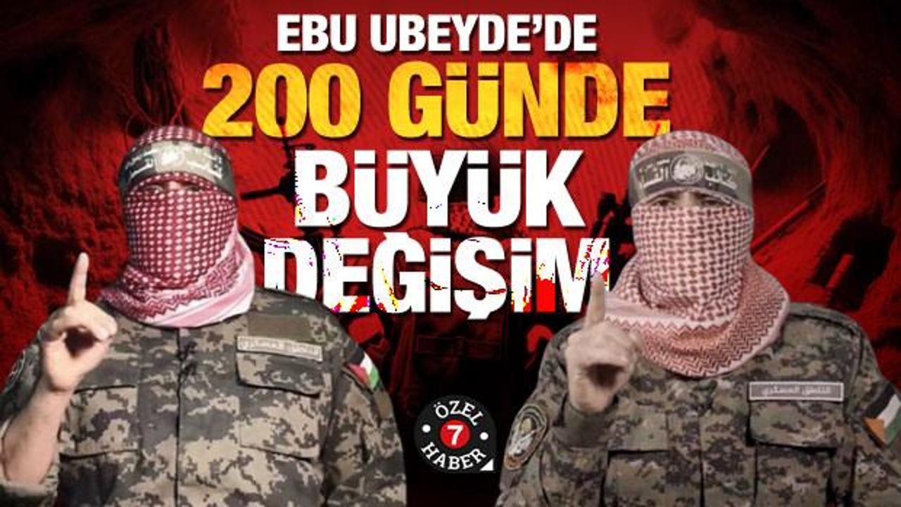 Bedeni eridi, azmi sapasağlam... Ebu Ubeyde’de 200 günde büyük değişim