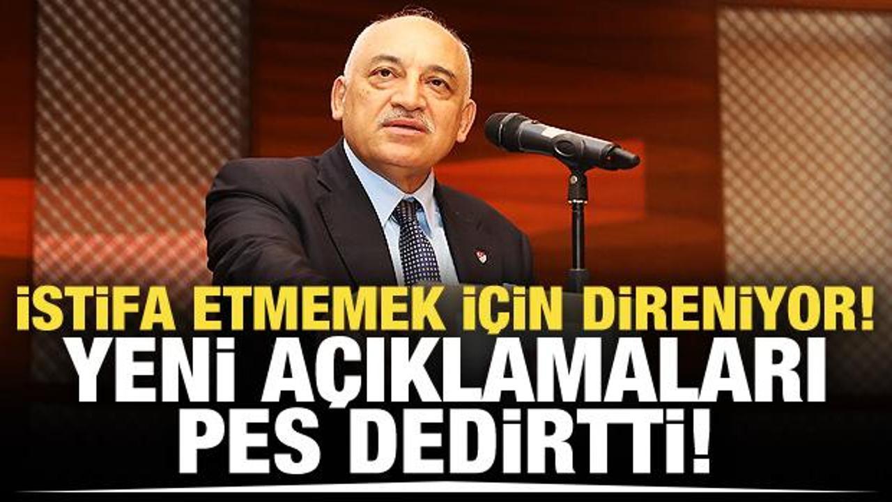 İstifa etmemek i&ccedil;in direniyor! Mehmet B&uuml;y&uuml;kekşi'nin yeni a&ccedil;ıklamaları pes dedirtti