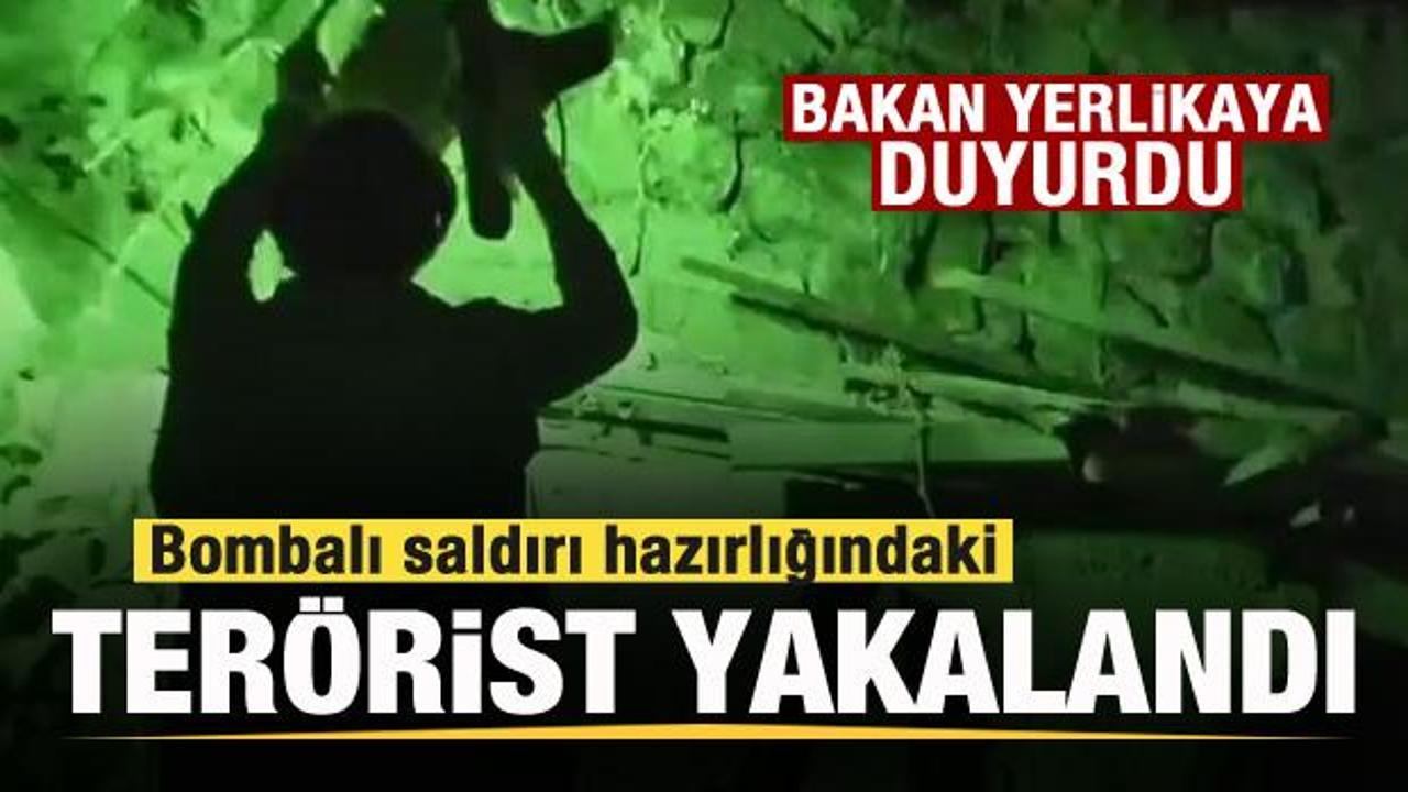 Bombalı saldırı hazırlığındaki DEAŞ'lı yakalandı
