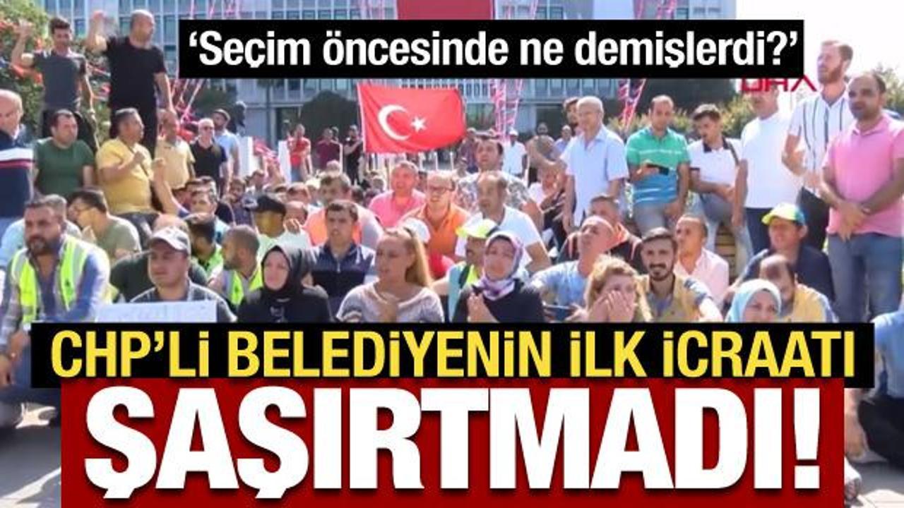 CHP'li Üsküdar Belediyesi'nin ilk icraatı şaşırtmadı: Emekçileri işten çıkardılar!