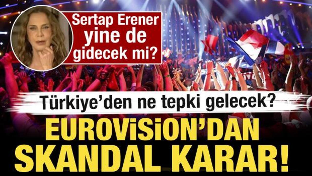 Eurovision'dan skandal Filistin kararı! Sertap Erener yine de gidecek mi?