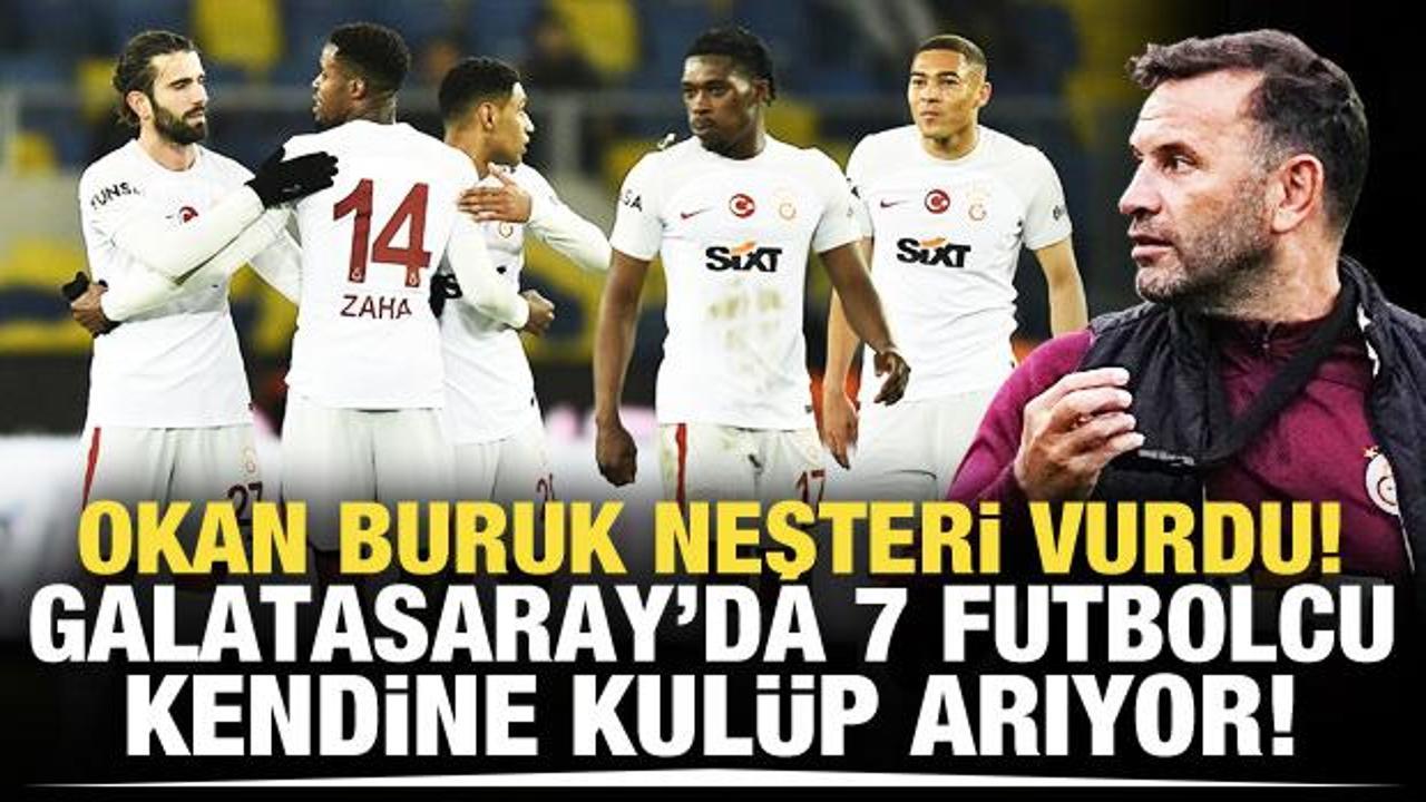 Galatasaray'da g&ouml;nderilecek yabancılar belli oldu!