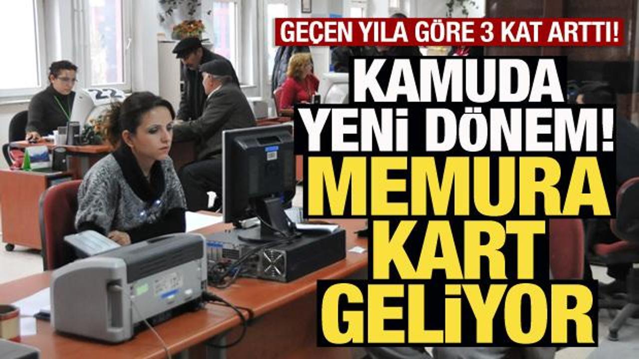Kamuda yeni d&ouml;nem! Memura toplu taşıma kartı geliyor
