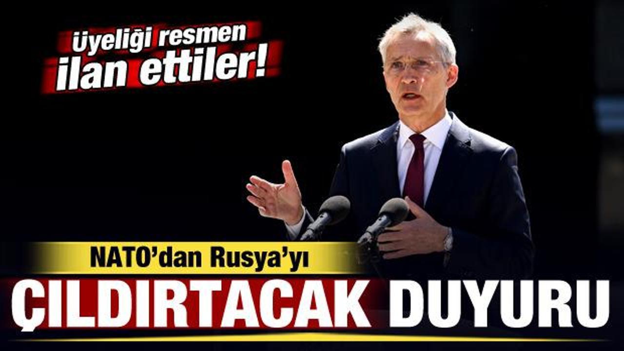 NATO'dan Rusya'yı çıldırtacak Ukrayna duyurusu! Üyeliği resmen ilan ettiler!