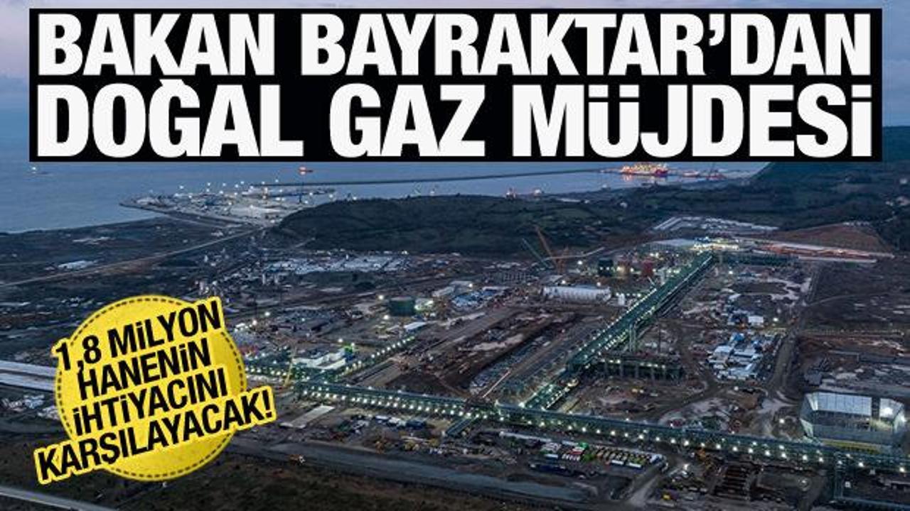Sakarya Gaz Sahası'yla 1,8 milyon hanenin doğal gaz ihtiyacı karşılanabilecek