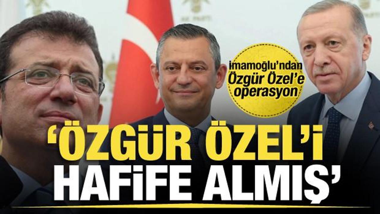 Selvi: Ekrem İmamoğlu, Özgür Özel'e operasyon çekiyor