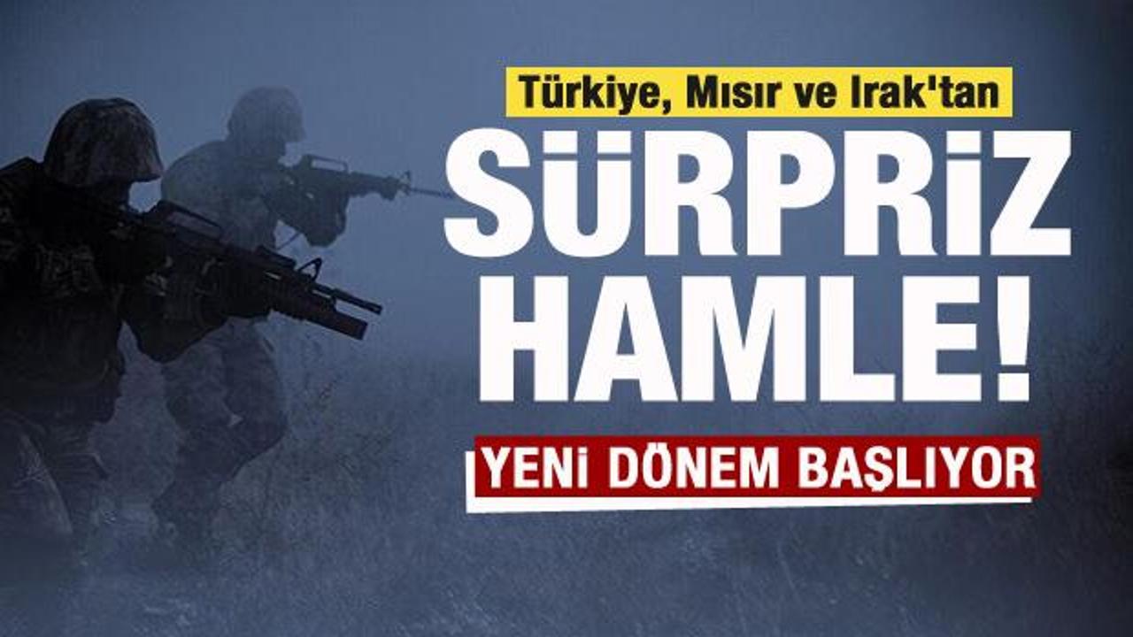 T&uuml;rkiye, Mısır ve Irak'tan s&uuml;rpriz hamle! Yeni d&ouml;nem başlıyor