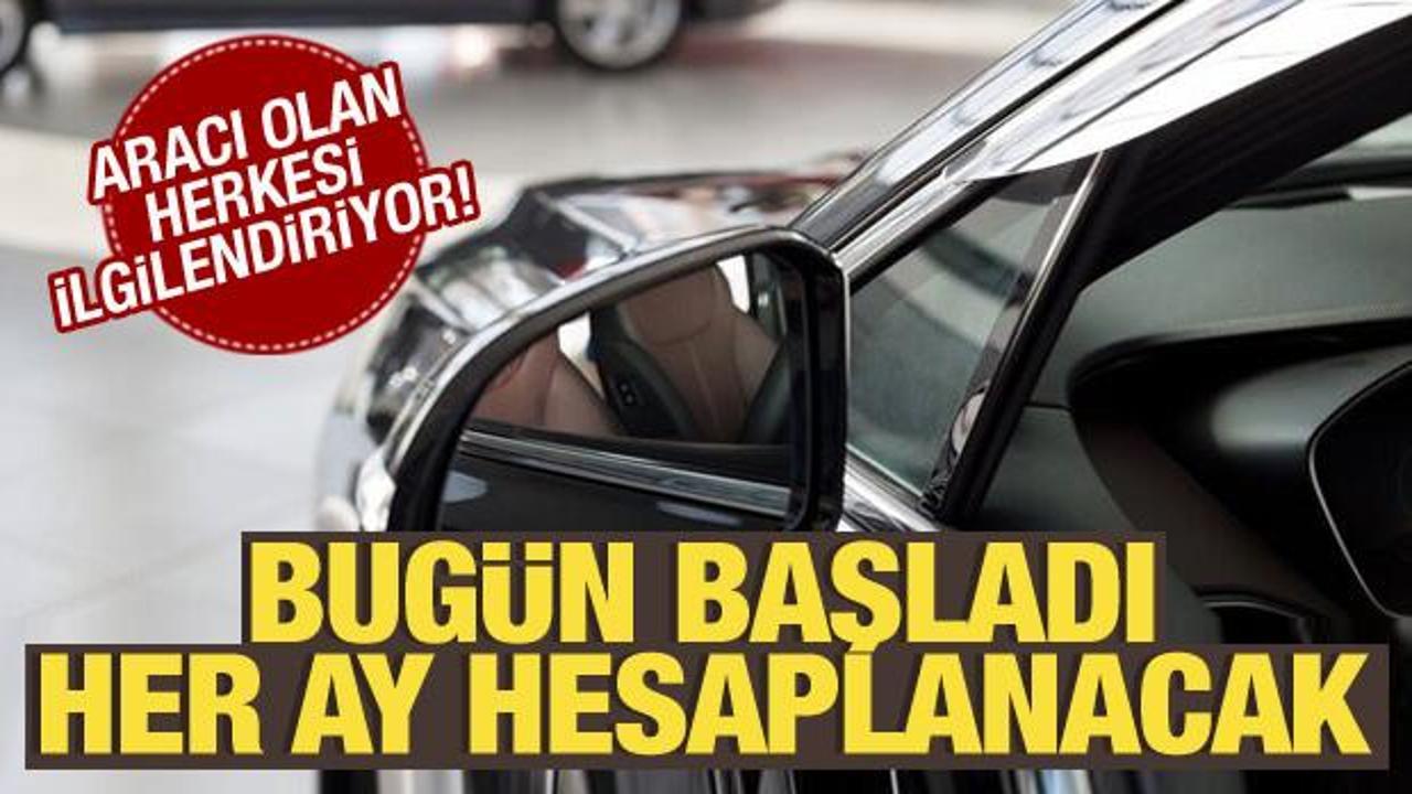 Zorunlu trafik sigortasında yeni d&ouml;nem! Her ay hesaplanacak