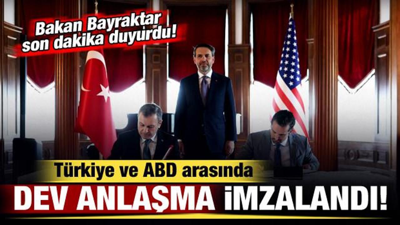 Bakan Bayraktar duyurdu! Türkiye ve ABD arasında dev LNG anlaşması imzalandı