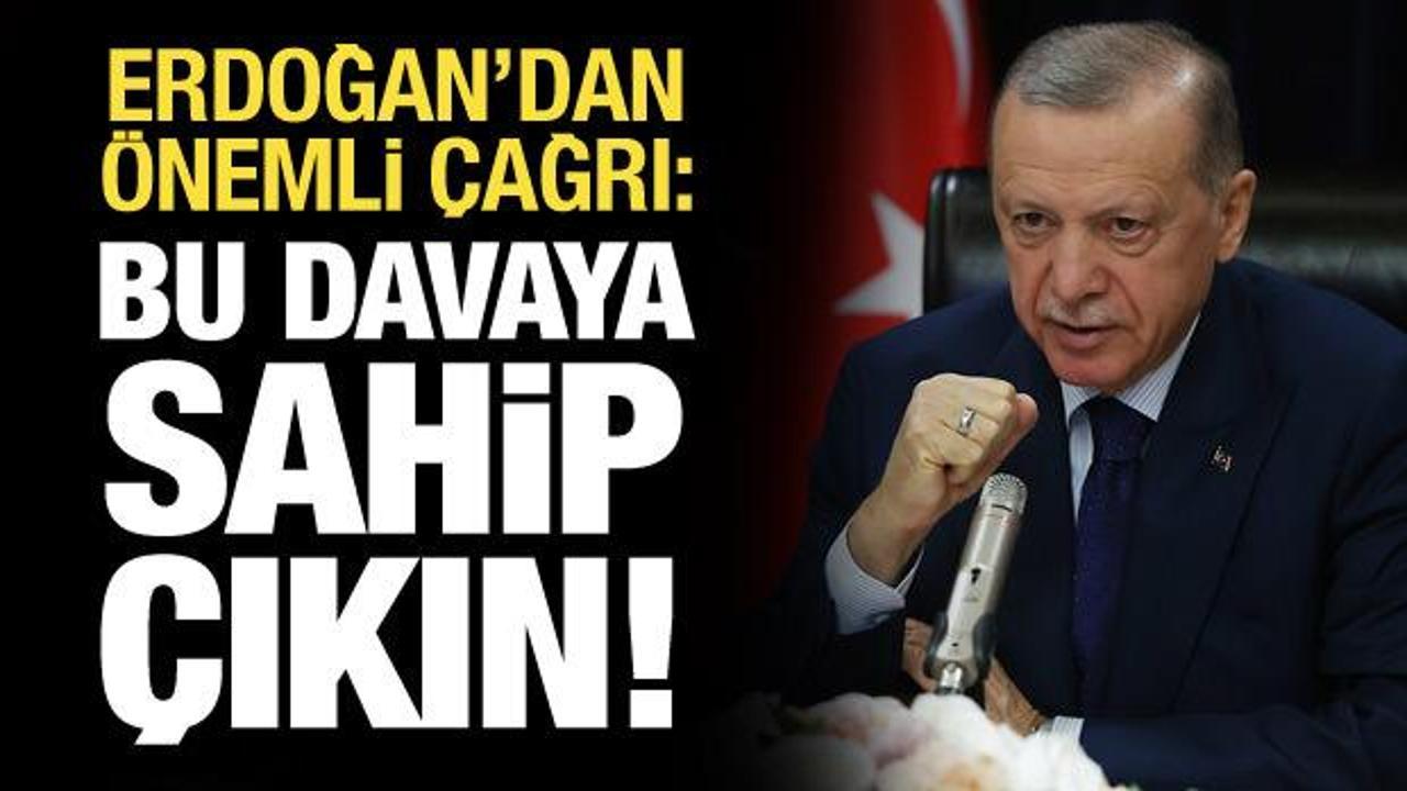 Erdoğan'dan İslam ülkelerine Gazze çağrısı: Bu davaya sahip çıkın!