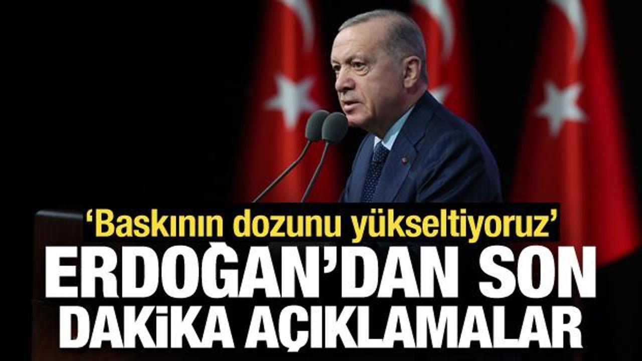 Erdoğan'dan son dakika İsrail mesajı! 