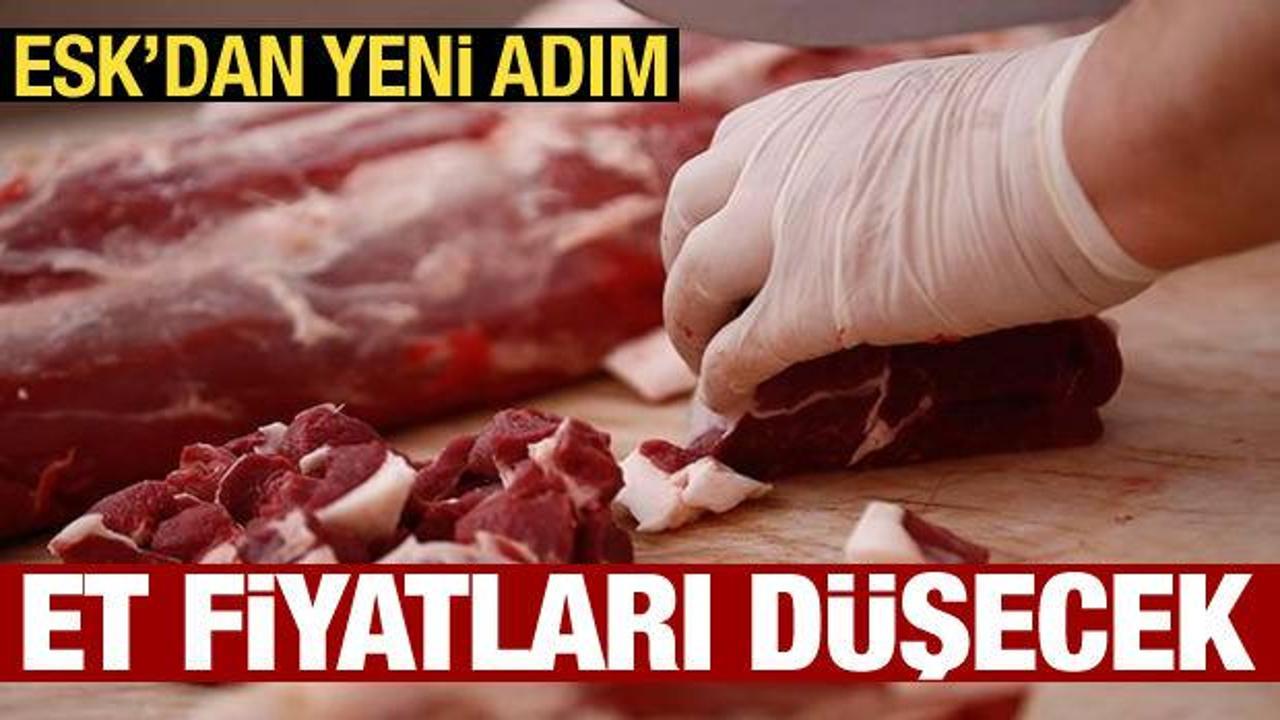 ESK'dan et fiyatlarını düşüren hamle