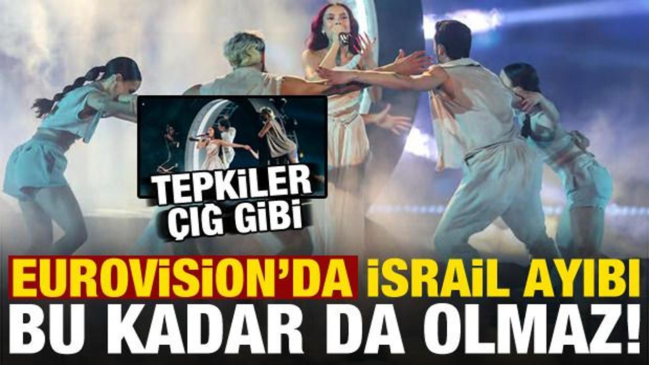 Eurovision'da 'İsrail' ayıbı, bu kadar da olmaz! Tepkiler &ccedil;ığ gibi...
