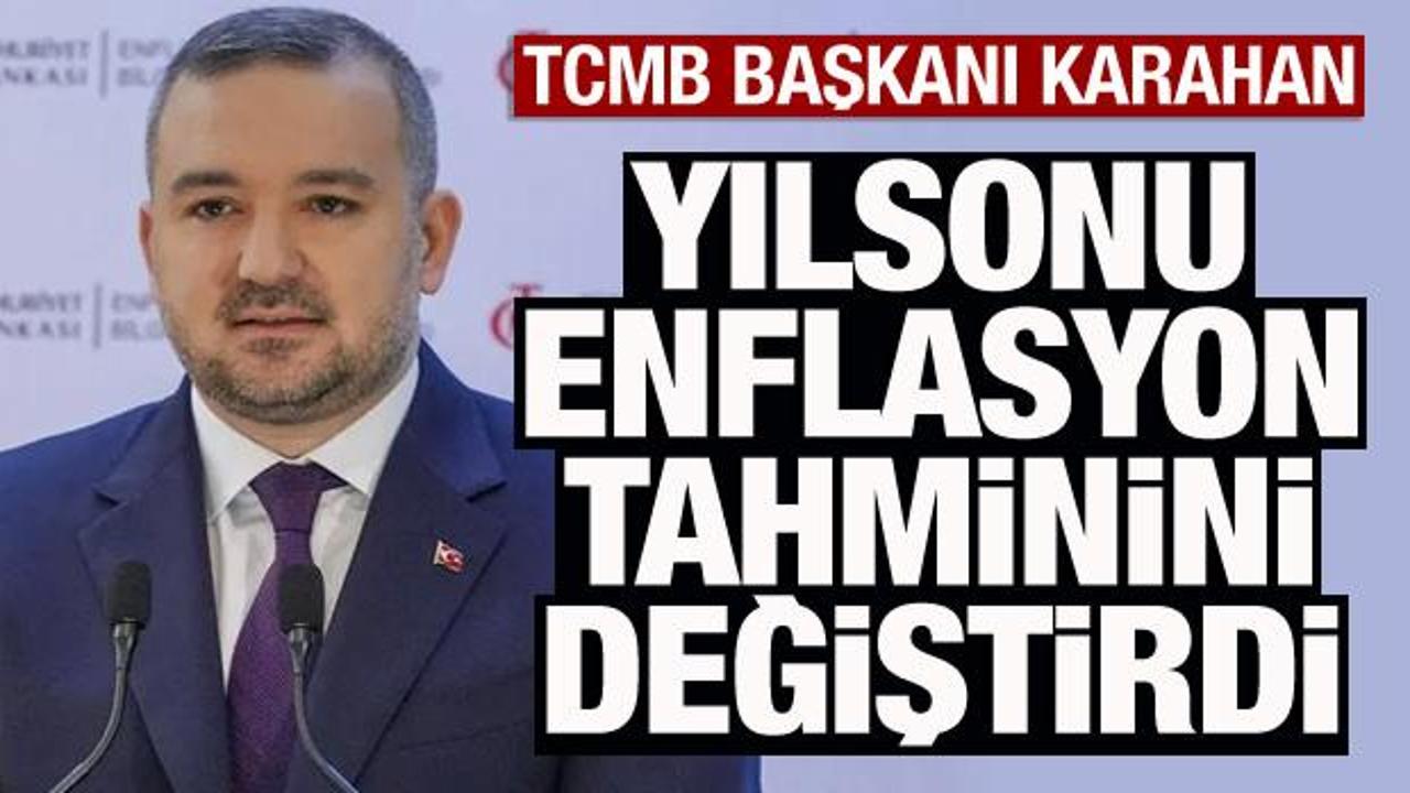 Merkez Bankası'nın yılsonu enflasyon tahminini a&ccedil;ıkladı