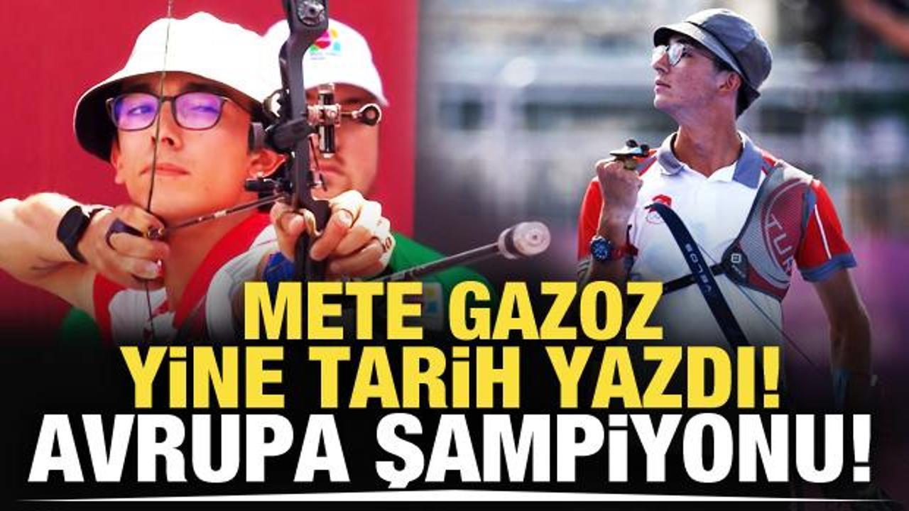 Mete Gazoz altın madalya kazandı!