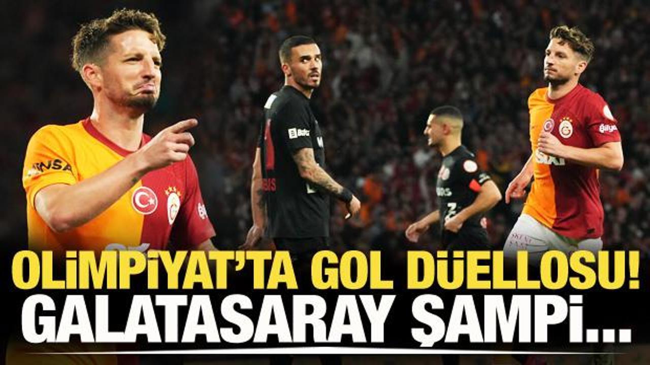Olimpiyat'ta maça Mertens damgası! Galatasaray şampi...