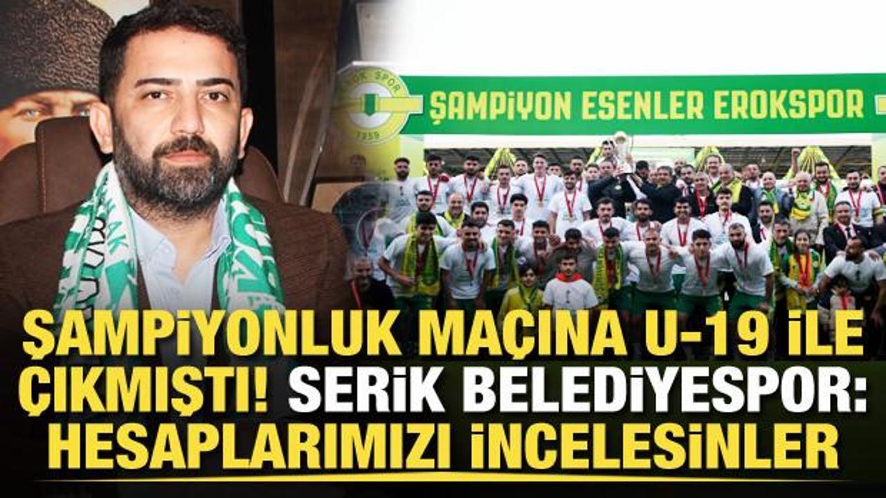 Şampiyonluk ma&ccedil;ına U-19 ile &ccedil;ıkmıştı: Hesaplarımız incelenebilir