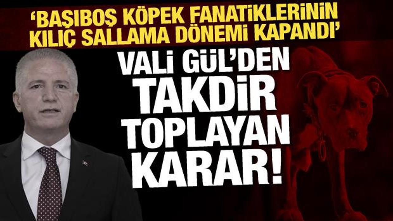 Sokak köpeklerini site dışına çıkaranlara ceza verilmişti, Vali Gül iptal etti