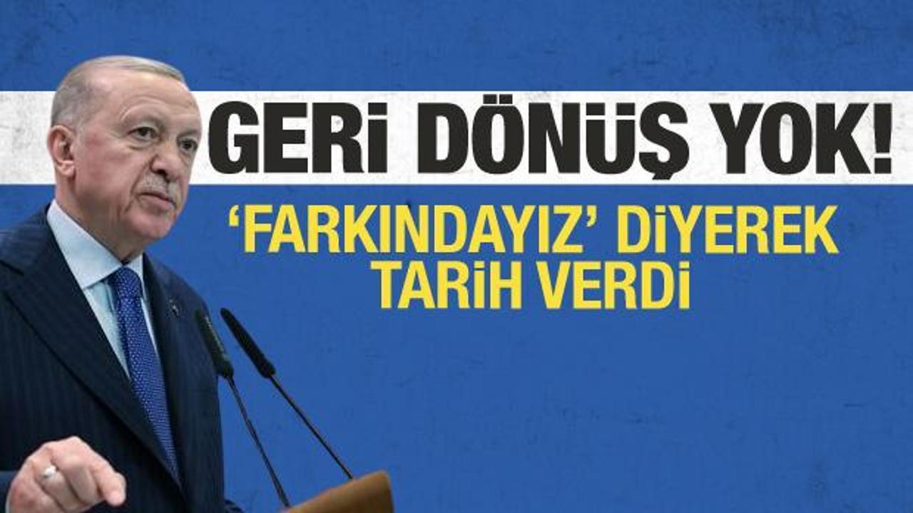 Son dakika: Erdoğan'dan enflasyon mesajı: Geri d&ouml;n&uuml;ş yok