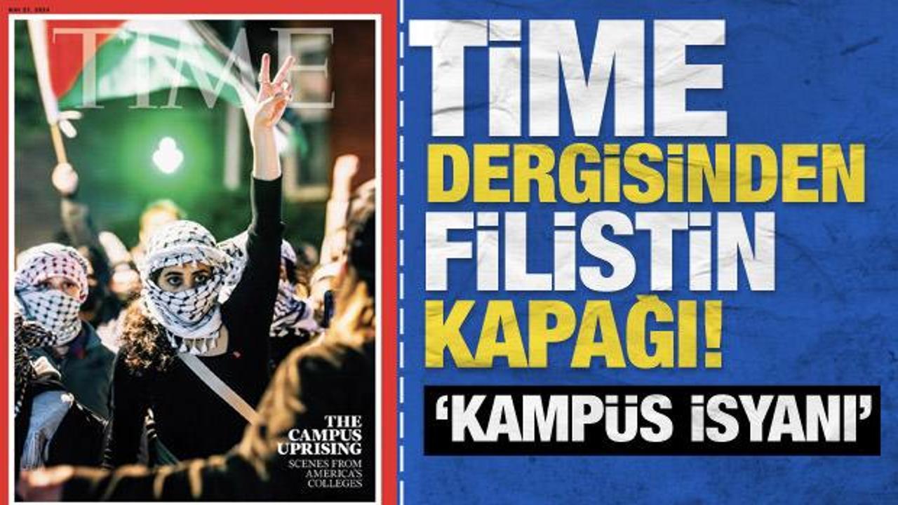 Time dergisinden Filistin kapağı! 