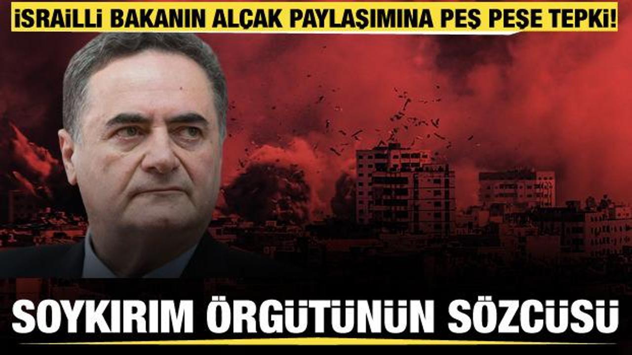 Türkiye'den, İsrail'in soykırım politikasıyla ilgili sert açıklama!