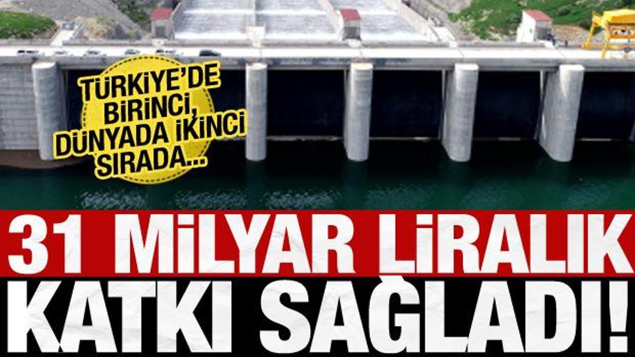 4 yılda 31 milyar liralık katkı sağladı! Türkiye'de birinci Dünya'da 2. sırada...