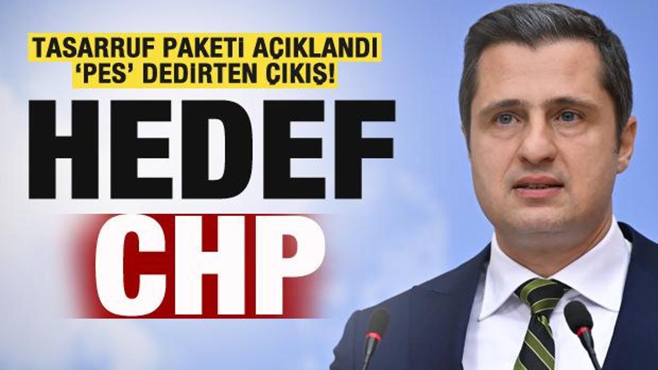 Bakan Şimşek tasarruf paketini a&ccedil;ıkladı! 'Pes' dedirten &ccedil;ıkış: Asıl hedef CHP