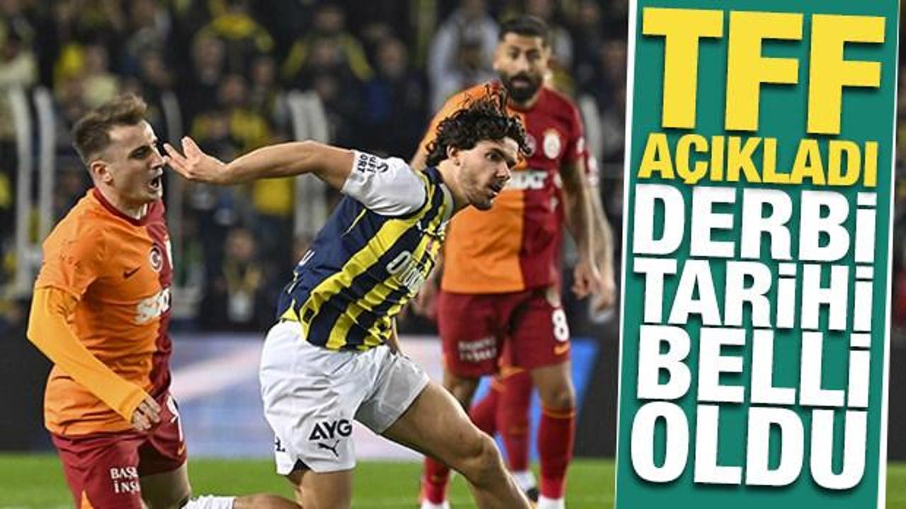 Galatasaray Fenerbah&ccedil;e derbi ma&ccedil;ının g&uuml;n&uuml; belli oldu