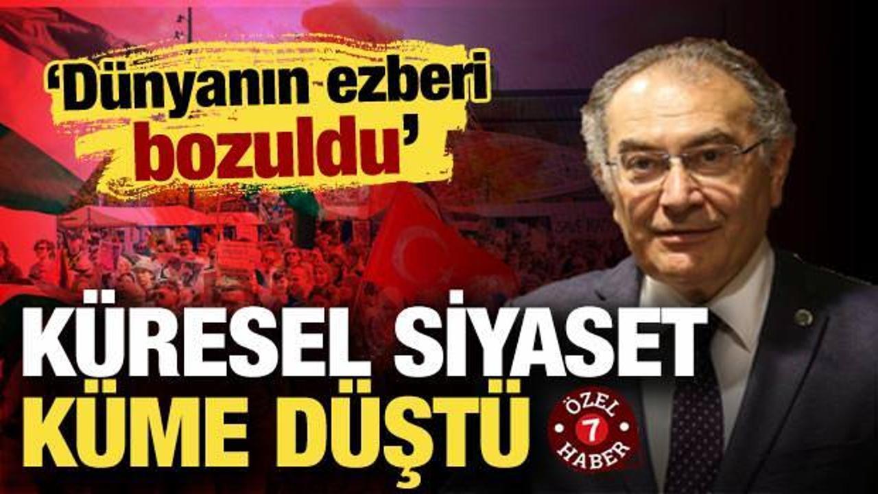 Gazze'deki olaylar ile dünyanın ezberi bozuldu! Küresel siyaset küme düştü