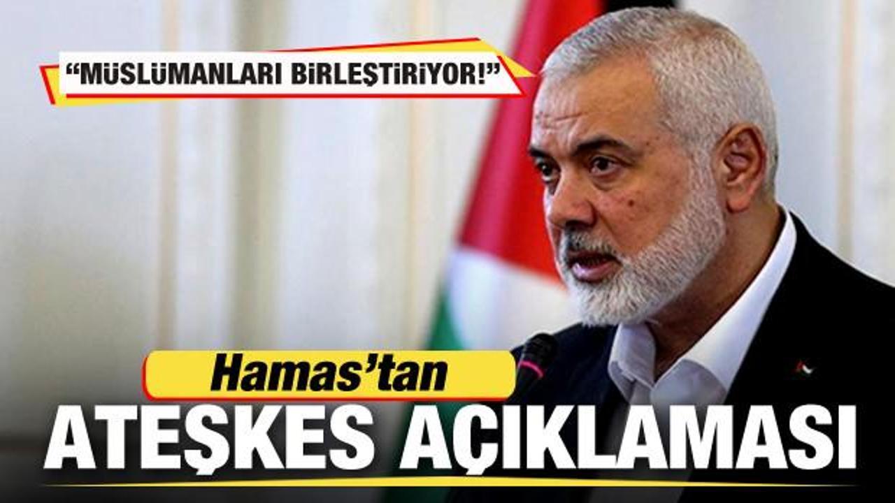 Hamas'tan son dakika ateşkes açıklaması: Biz ateşkesi kabul ettik