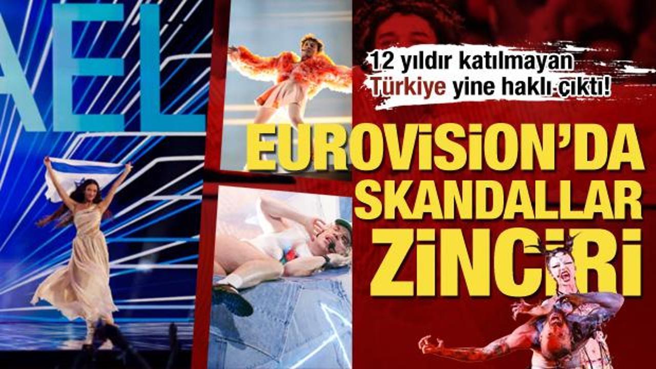 T&uuml;rkiye&rsquo;nin 12 yıllık haklılığı... Eurovision 2024&rsquo;te skandallar zinciri